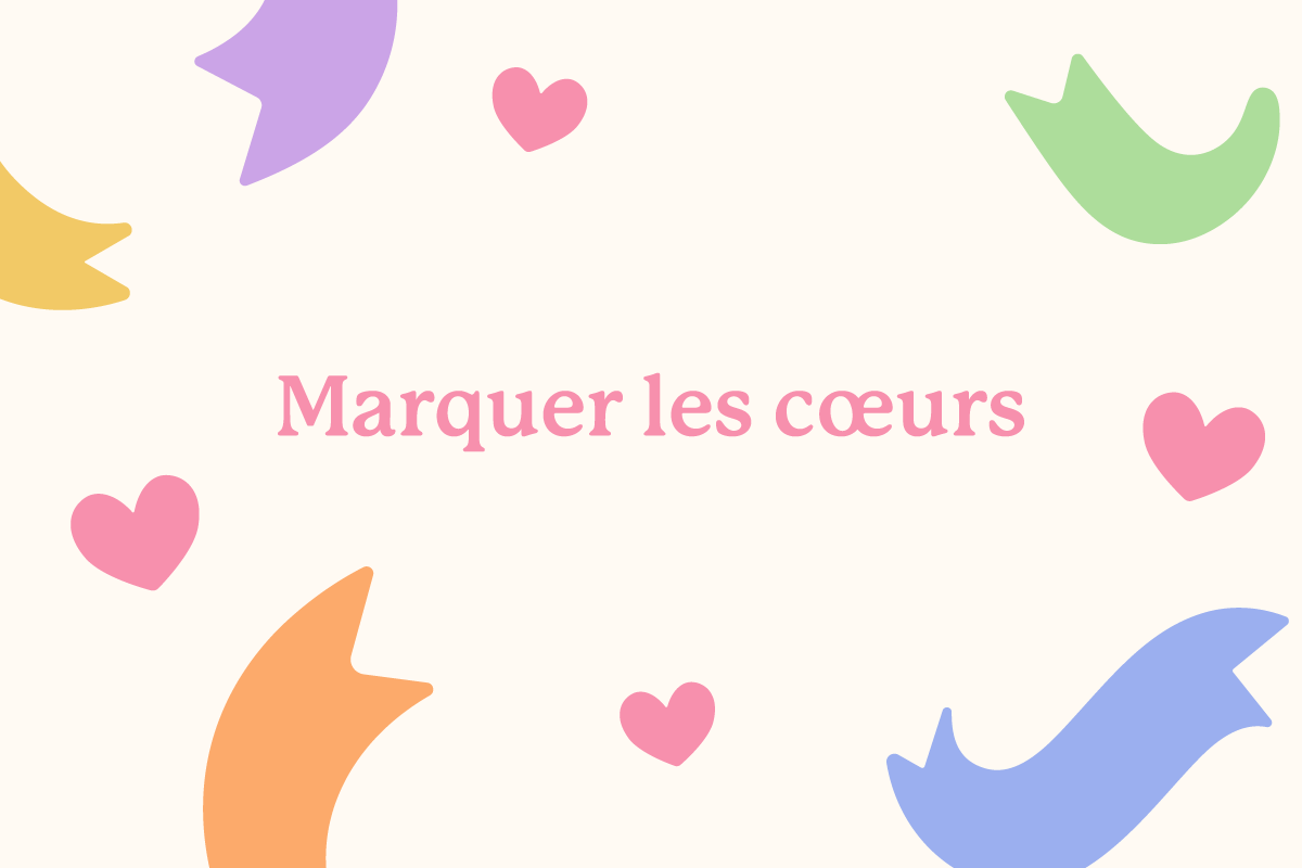 Slogan de Primrose - Marquer les coeurs