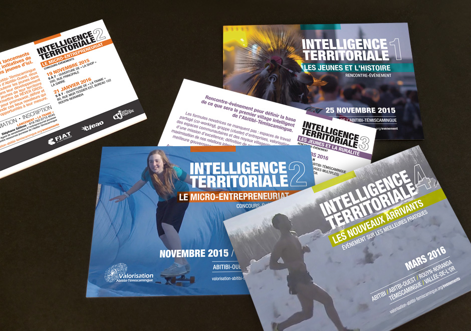 Valorisation Abitibi-Témiscamingue - Intelligence territoriale - Encarts