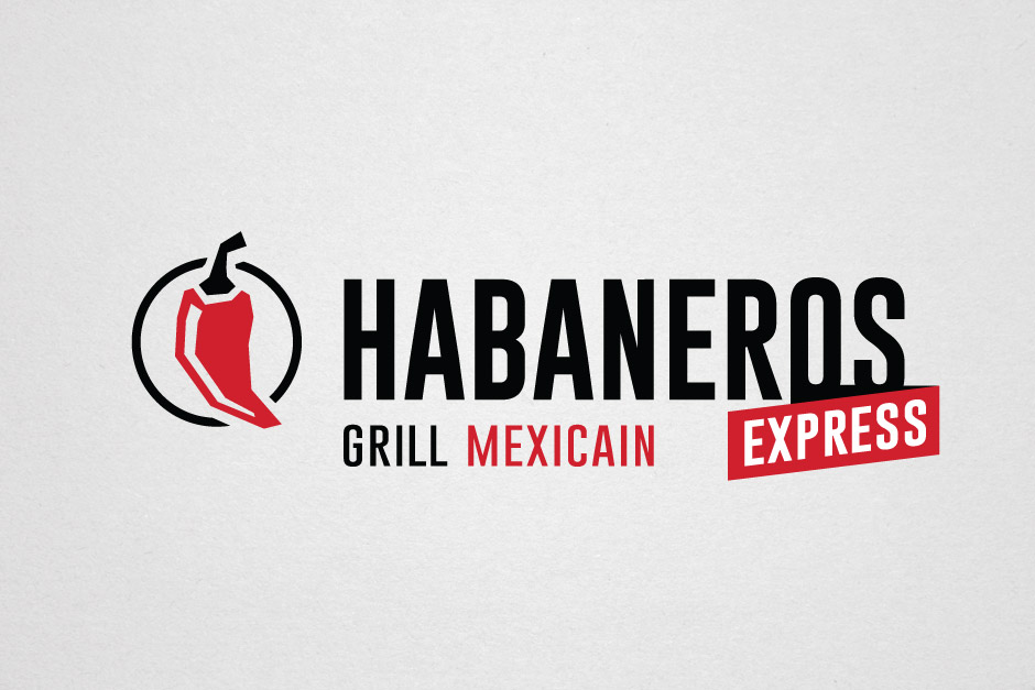 Logo - Habaneros Express - Grill mexicain