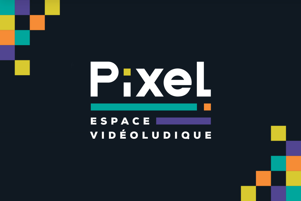 Logo Pixel - Espace vidéoludique